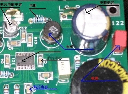 貼片電子元器件怎么區分