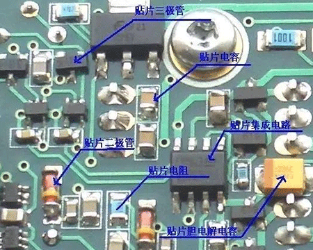 貼片電子元器件怎么區分