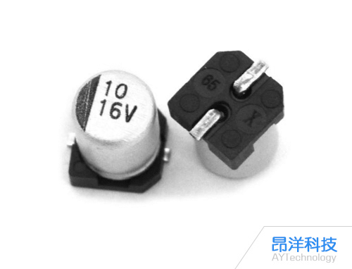 UZT廣溫度固態貼片鋁電解電容4.5mm